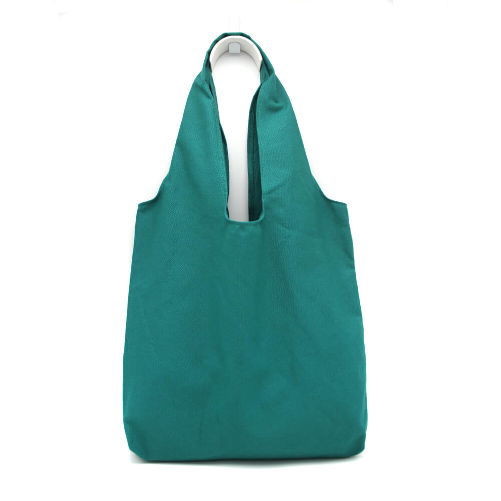 canvas tote bag emerald green 更上一層樓團體服有限公司