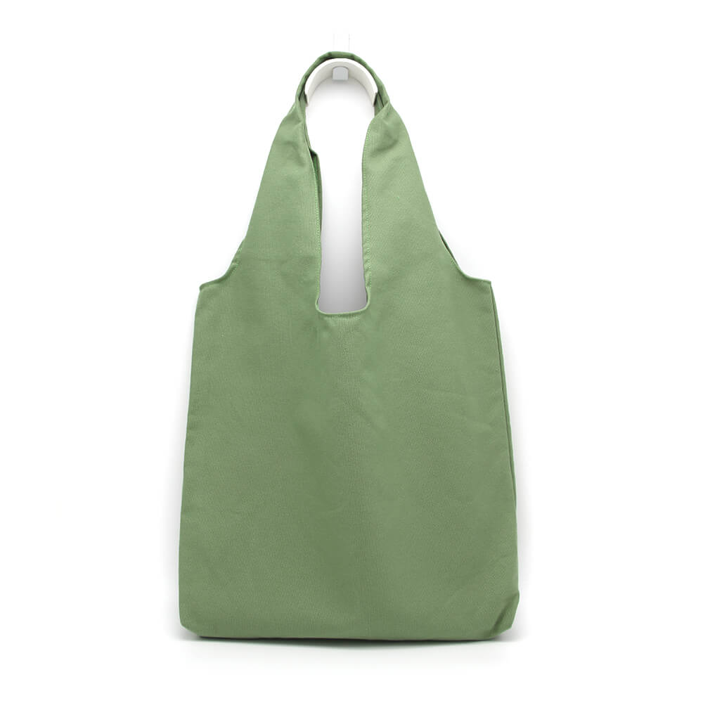 canvas tote bag light green 更上一層樓團體服有限公司