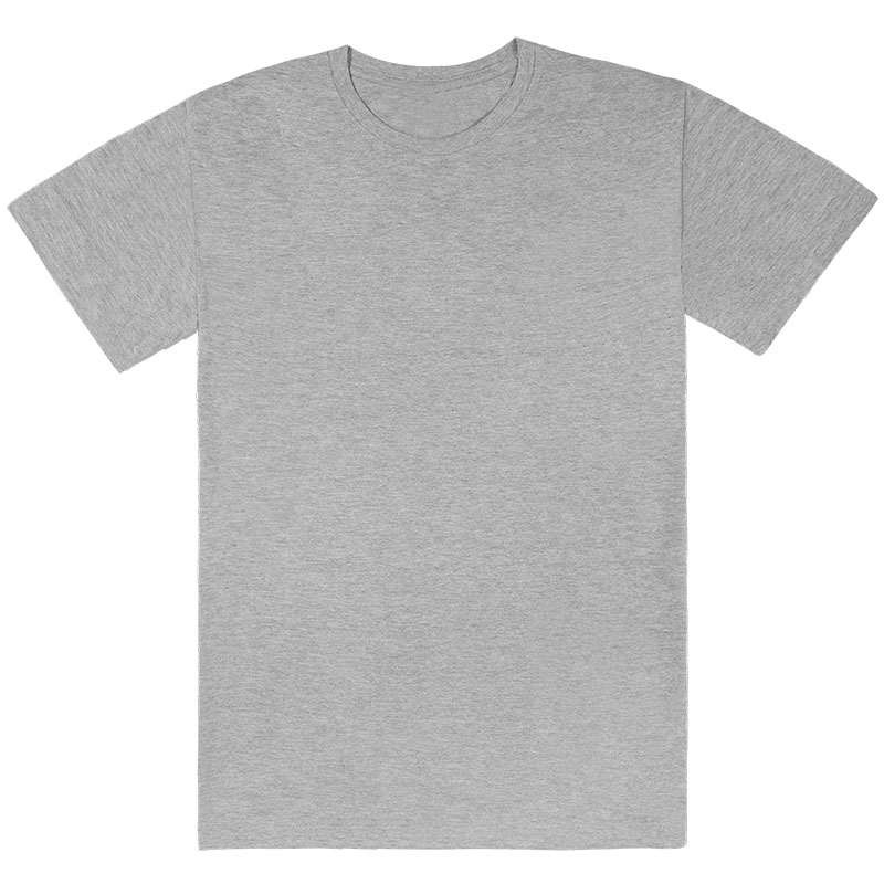 基本款中性T恤麻灰色