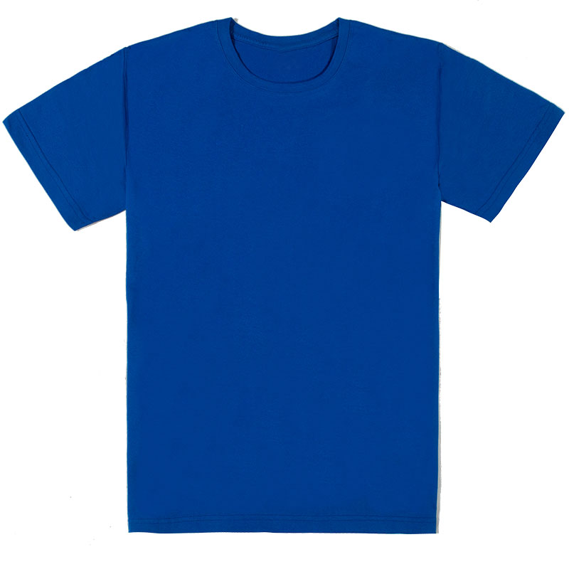 基本款中性T恤克萊茵藍