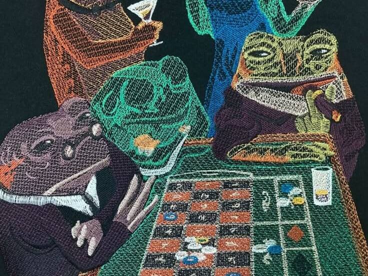 embroidery thread color matching service 更上一層樓團體服有限公司