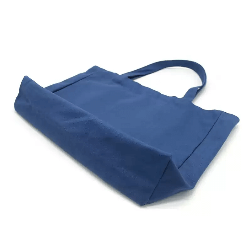 horizontal canvas tote bag handle detail 更上一層樓團體服有限公司